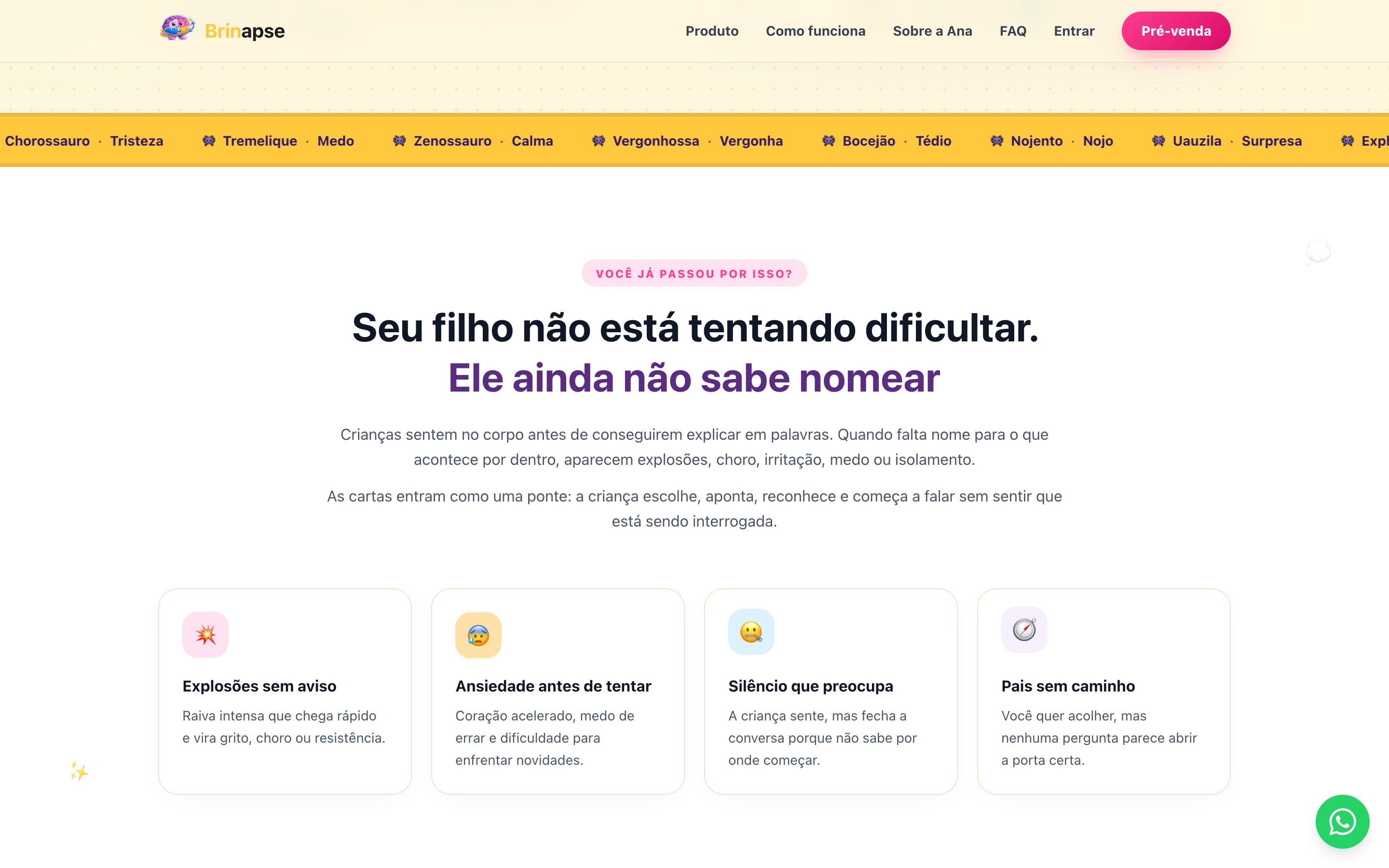 Brinapse — tela 2