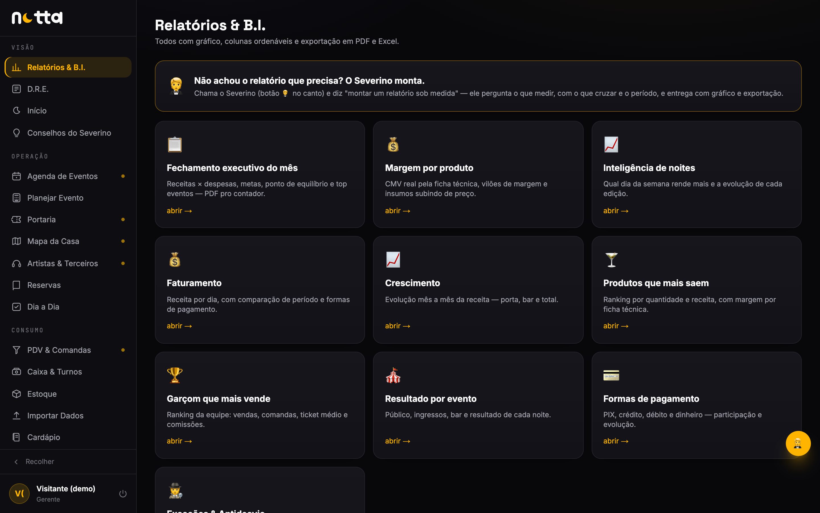 Relatórios & B.I.