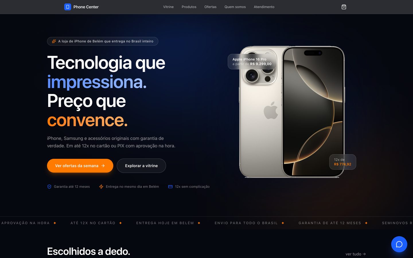 Loja online integrada